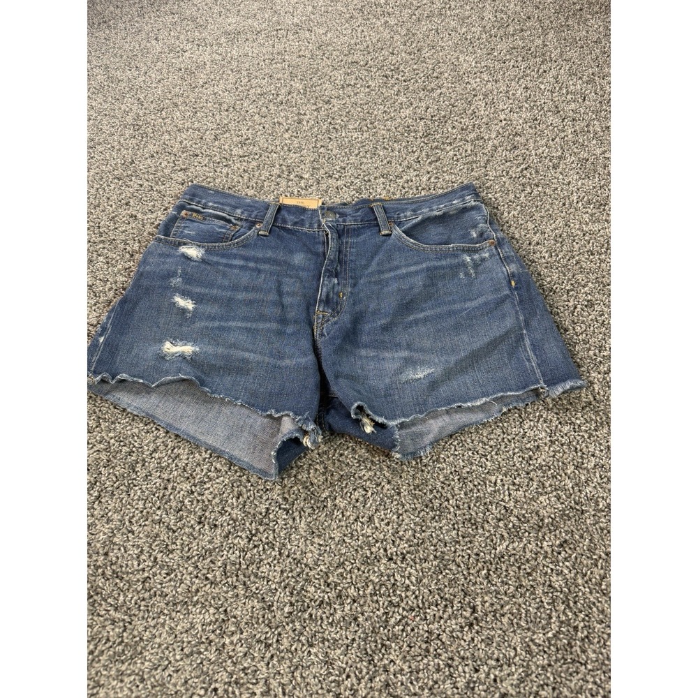 Polo Ralph Lauren The Crosby Relaxed Short Women's Size 31 Blue NWT